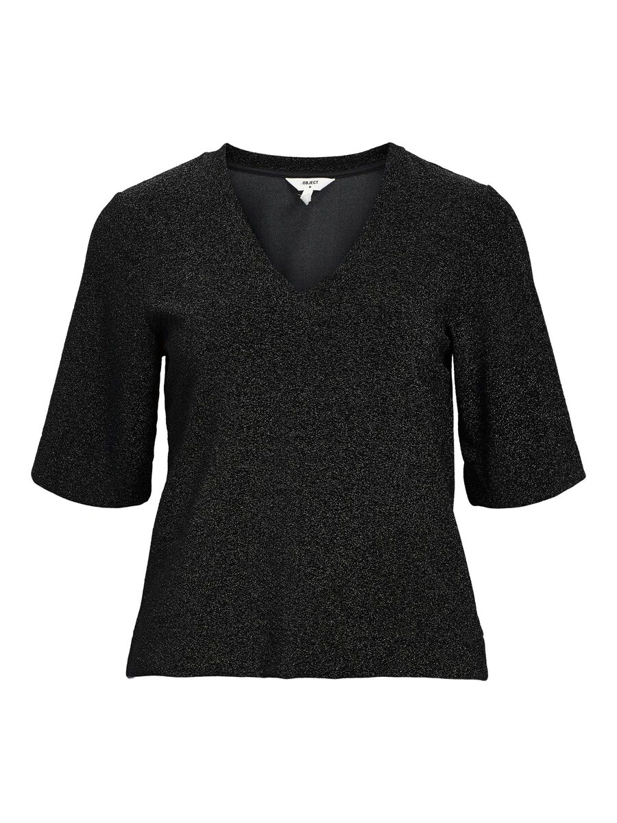 OBJECT GLITTER TOP, Black, highres - 23045545_Black_001.jpg