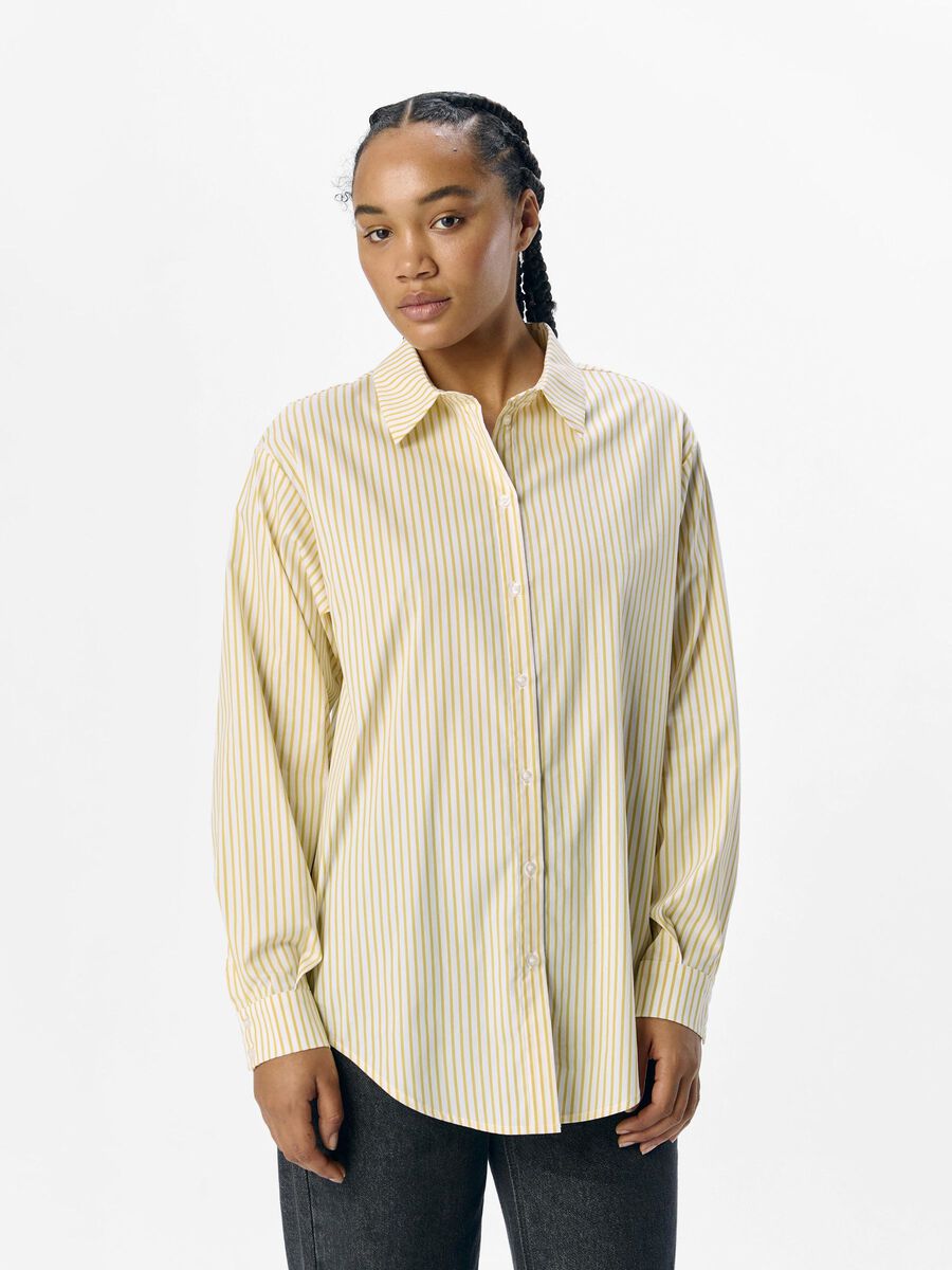 OBJECT LOOSE FIT HEMD, White, highres - 23044666_White_1156761_003.jpg
