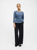 Product image thumbnail - DENIM TOP, Medium Blue Denim | 4