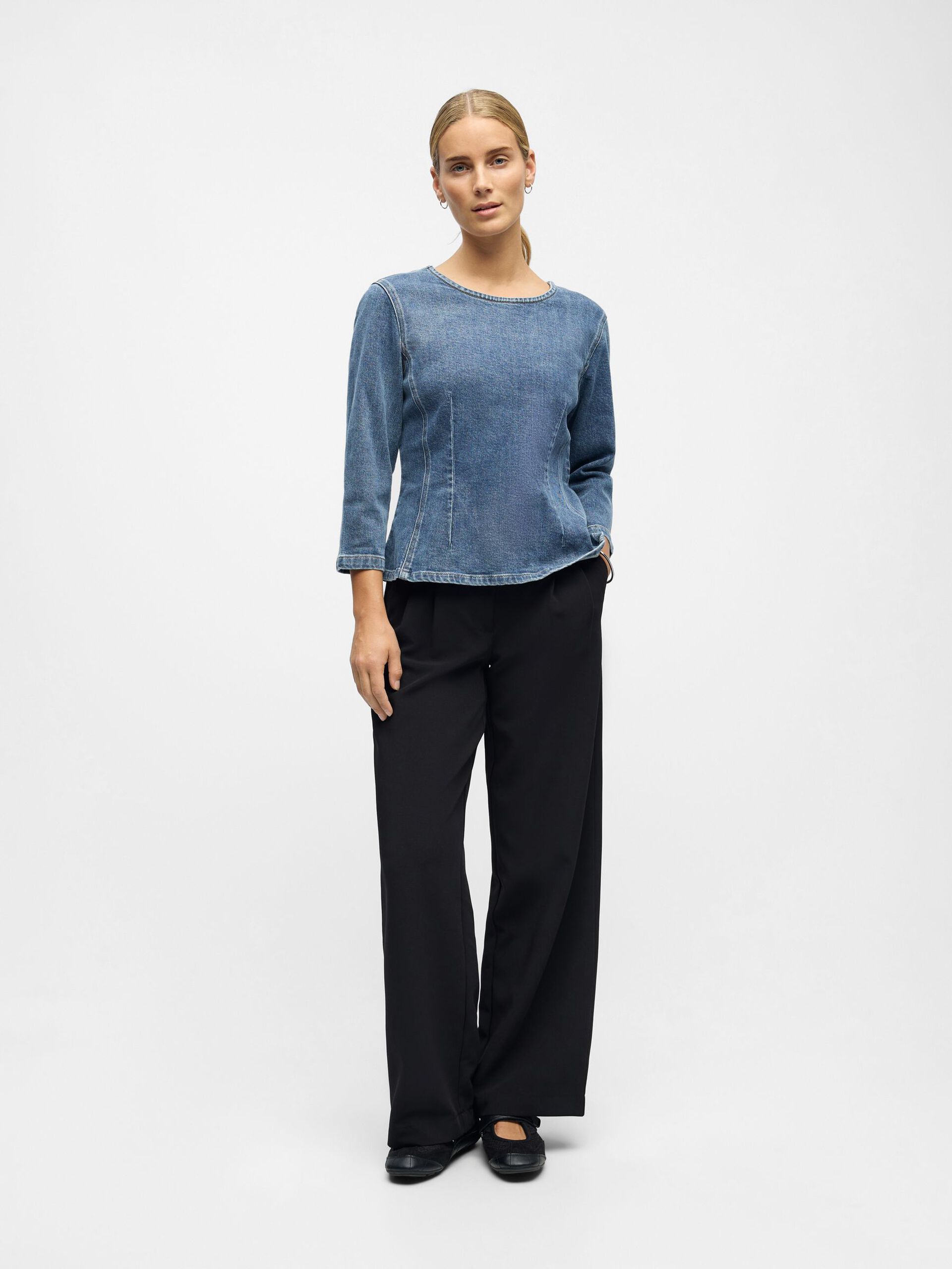 Carousel image - DENIM TOPP, Medium Blue Denim | 4