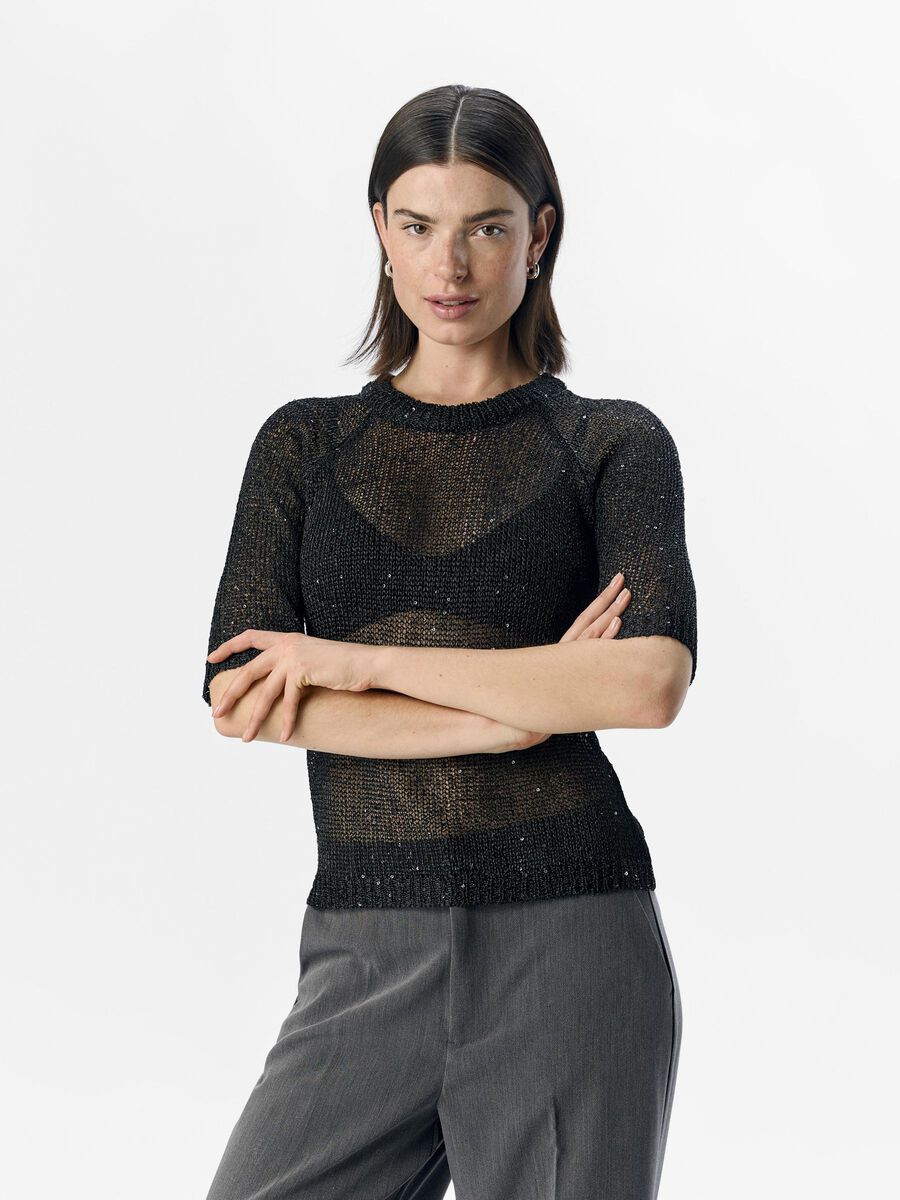 OBJECT SEQUIN PULLOVER, Black, highres - 23045681_Black_003.jpg