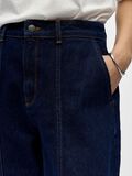 Product image thumbnail - STRAIGHT LEG JEANS, Dark Blue Denim | 5