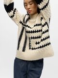 Product image thumbnail - DETAILED STRICKPULLOVER, White Sand | 6
