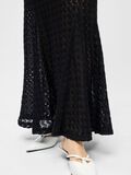 Product image thumbnail - TEXTURED LACE MAXI SKIRT, Black | 5