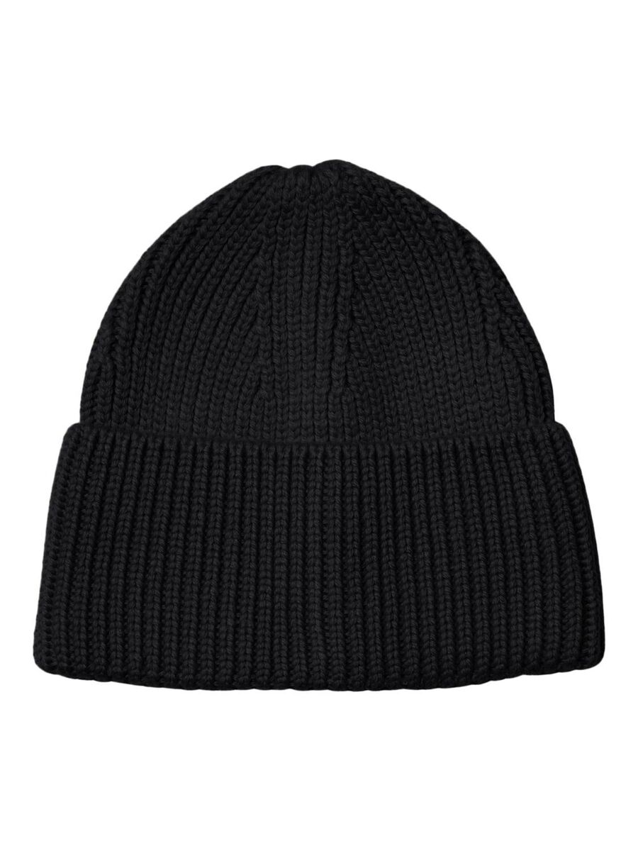 OBJECT RIBBED HAT, Black, highres - 23033769_Black_001.jpg