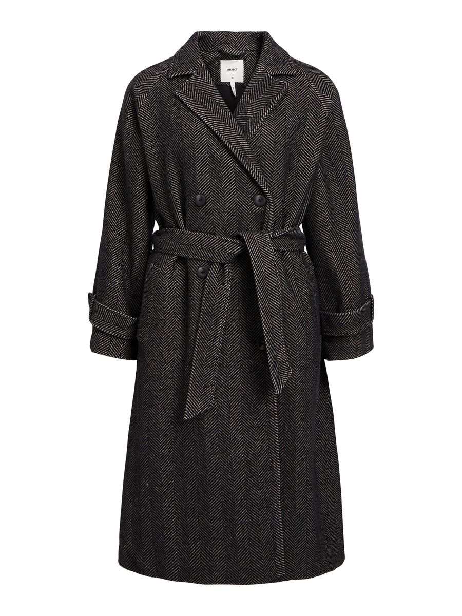 OBJECT OBJKEILY COAT, Medium Grey Melange, highres - 23036261_MediumGreyMelange_1121413_001.jpg