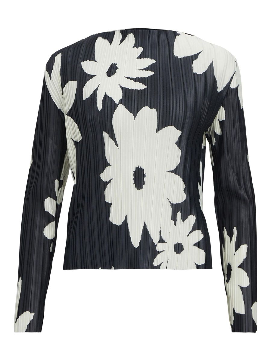 OBJECT FLORAL TOP, Black, highres - 23041431_Black_1105545_001.jpg