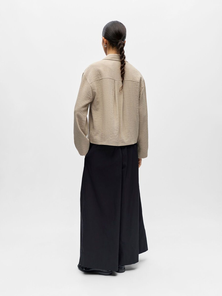 Product carousel image - SINGLE-BREASTED BLAZER, Desert Taupe | 2