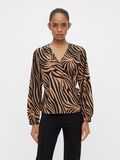Object Collectors Item PRINTED WRAP TOP, Sepia, highres - 23038294_Sepia_939396_003.jpg