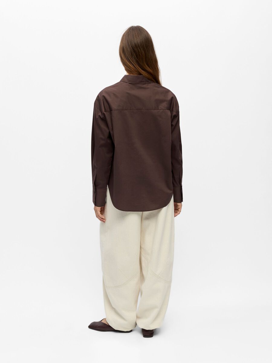 Product carousel image - CHEMISE, Seal Brown | 2
