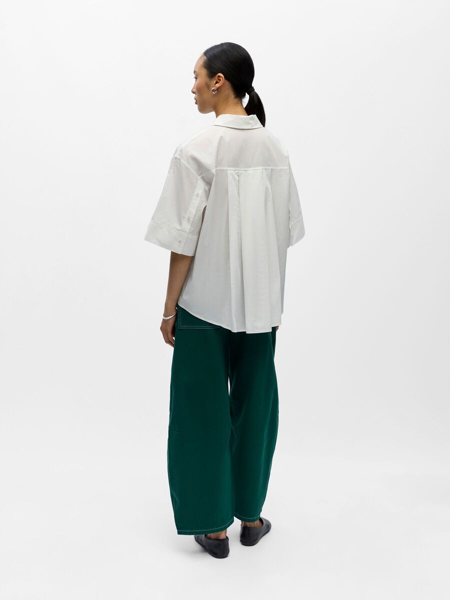 Carousel image - TRE FJERDEDELER SKJORTE, Cloud Dancer | 3