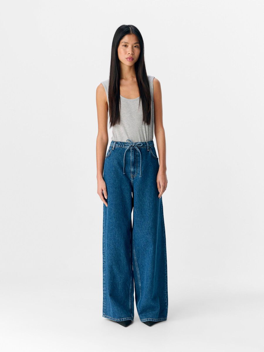 OBJECT WIDE LEG JEANS, Medium Blue Denim, highres - 23048154_MediumBlueDenim_005.jpg