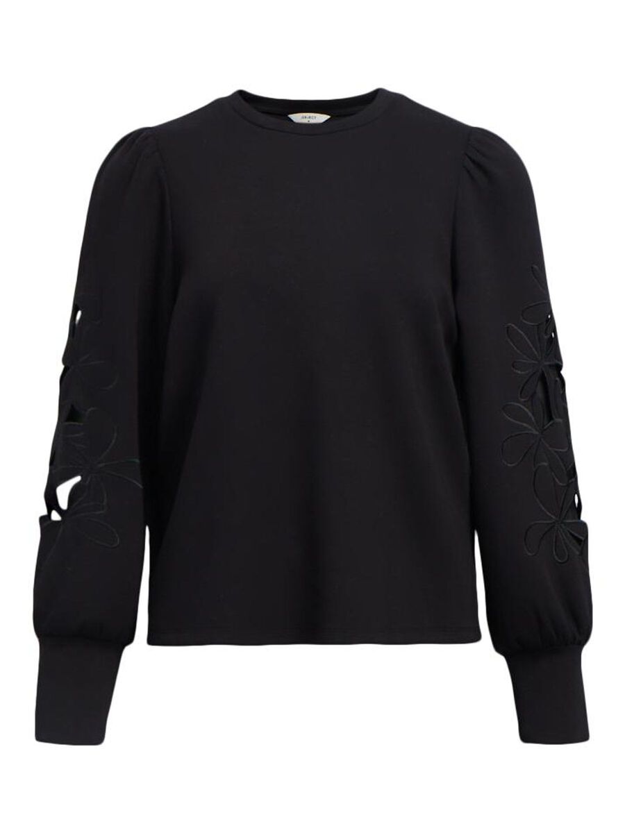 Product carousel image - DETAILED PULLOVER, Black | 1