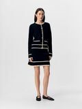 OBJECT KNITTED CARDIGAN, Black, highres - 23048170_Black_1237536_005.jpg