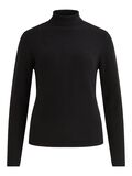 Object Collectors Item ROLL NECK KNITTED PULLOVER, Black, highres - 23035428_Black_001.jpg