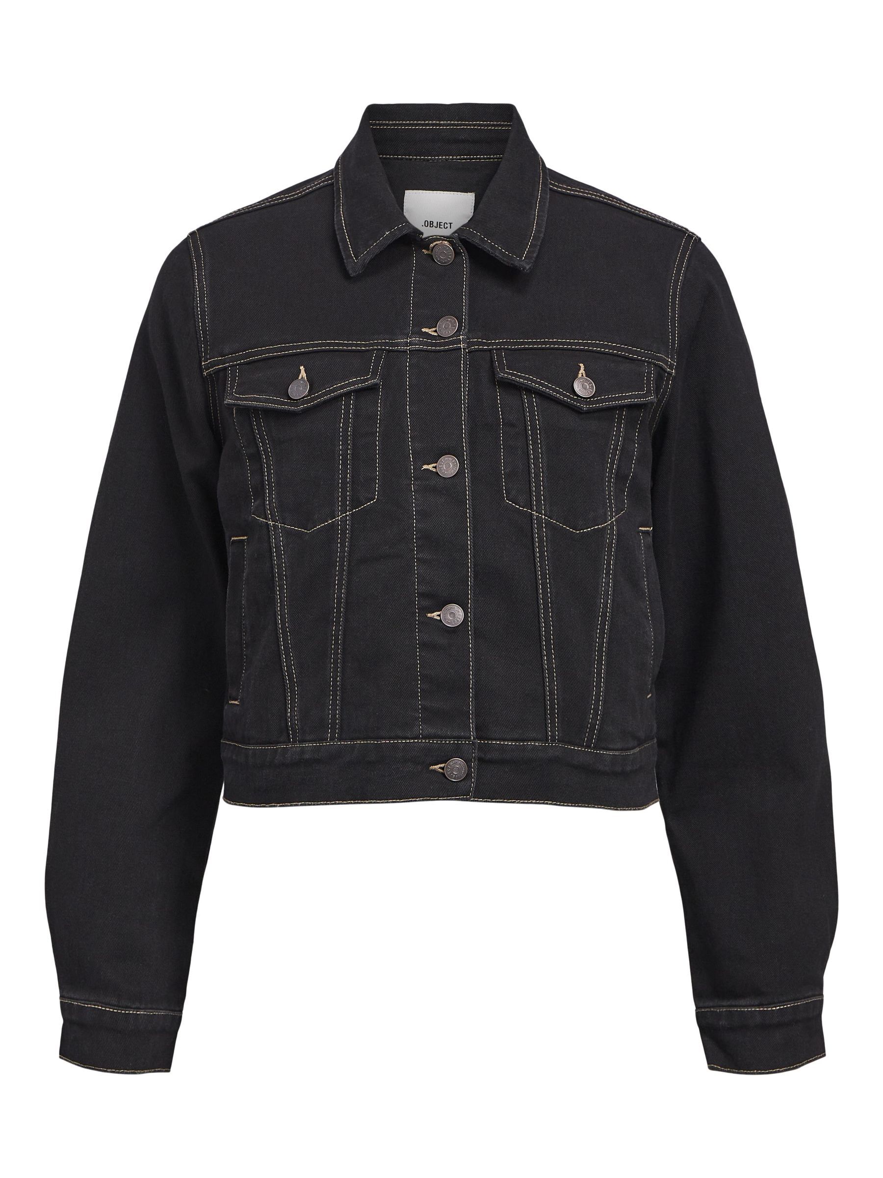 CROPPED DENIM JACKET
