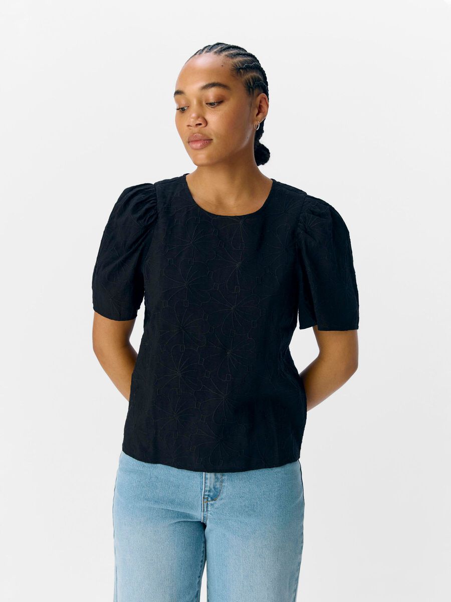 OBJECT FLEURIE TOP, Black, highres - 23046466_Black_003.jpg