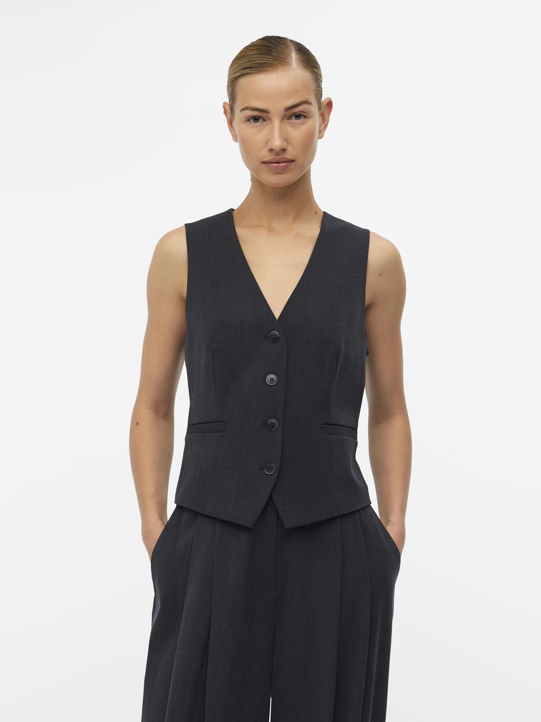 SUR MESURE GILET Gris .OBJECT CI France