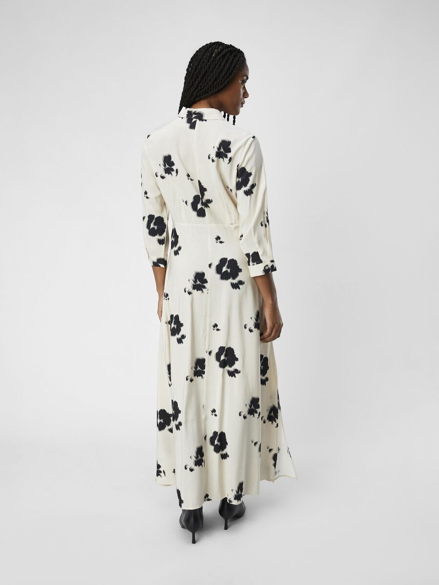 Product carousel image - PRINT BLUSENKLEID, Sandshell | 2