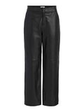 Object Collectors Item CROPPED LEATHER TROUSERS, Black, highres - 23039578_Black_001.jpg