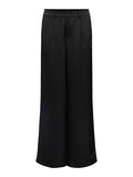 Product image thumbnail - SATIN TROUSERS, Black | 1