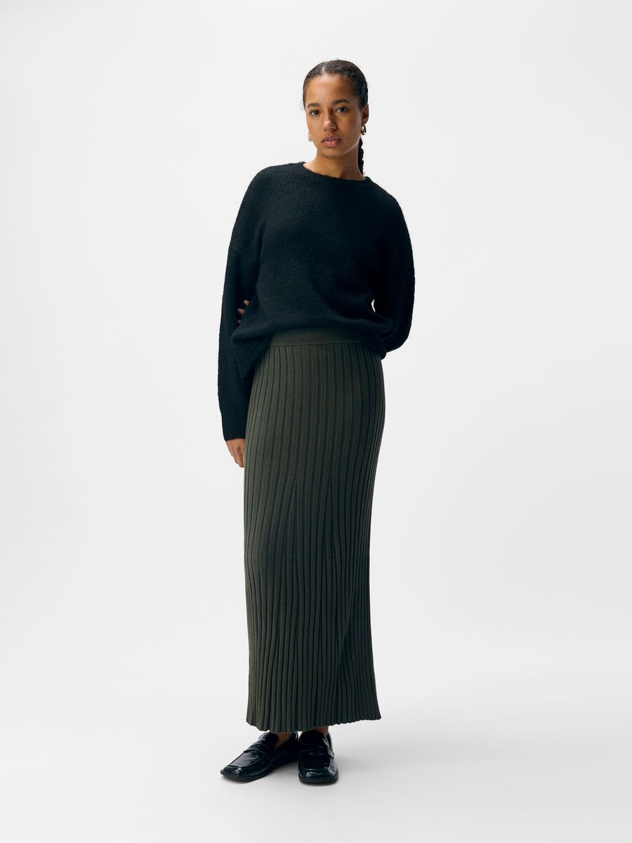 Product carousel image - LONG KNITTED SKIRT, Kambaba | 1