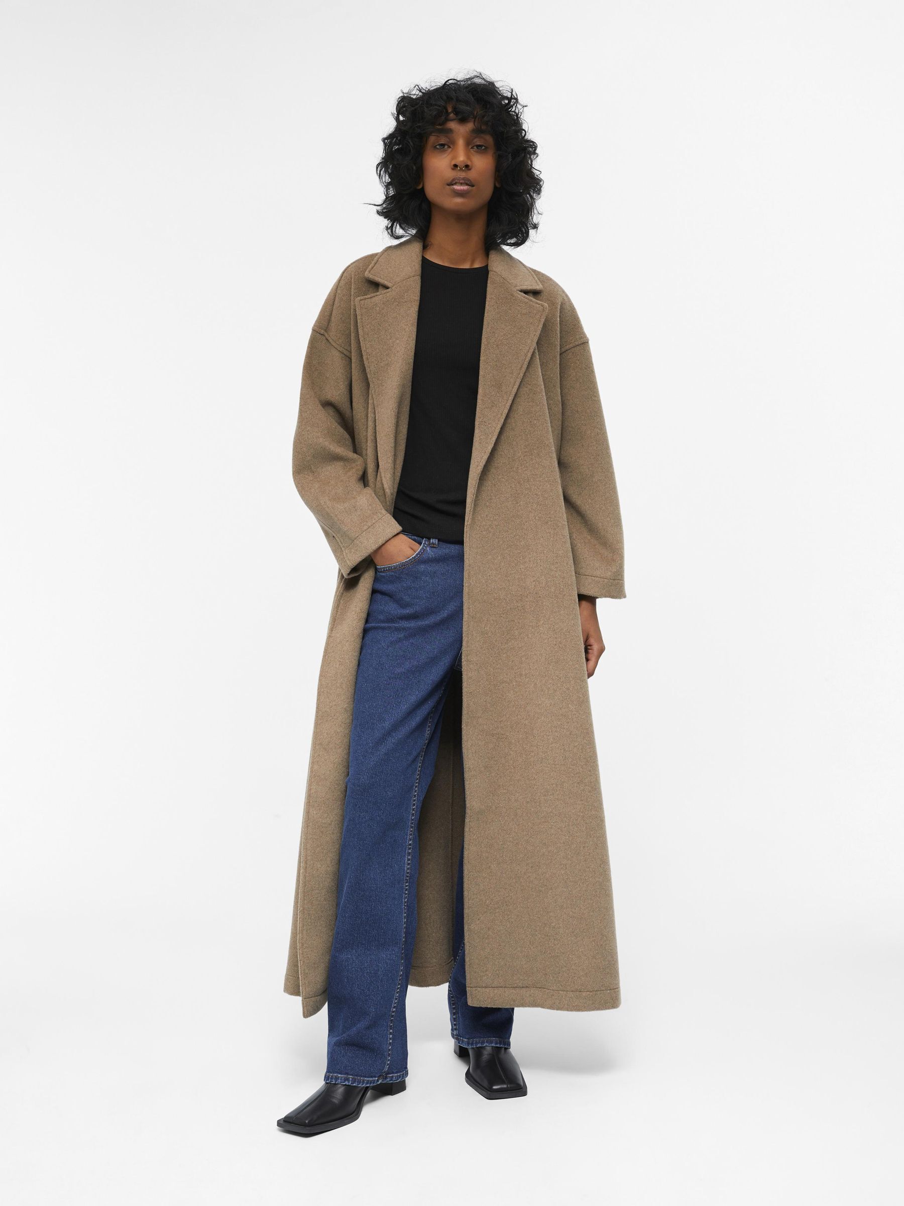 A long coat on sale