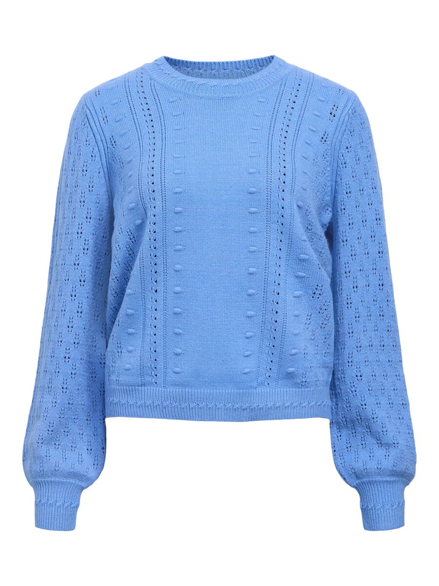 OBJECT DETAILED PULLOVER, Cornflower Blue, highres - 23045726_CornflowerBlue_001.jpg