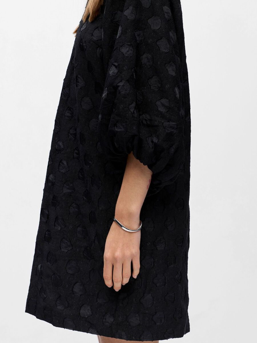 Carousel image - JACQUARD MINI DRESS, Black | 5