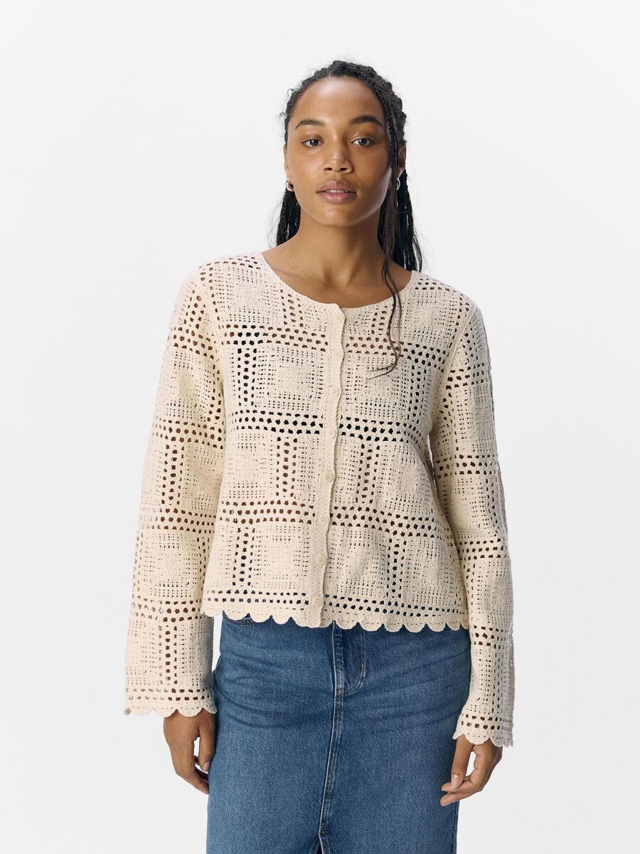 OBJECT KNITTED CARDIGAN, Sandshell, highres - 23042560_Sandshell_003.jpg