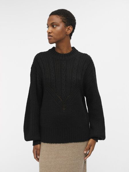 Object Collectors Item OBJNOVA STELLA PULLOVER, Black, highres - 23042244_Black_003.jpg