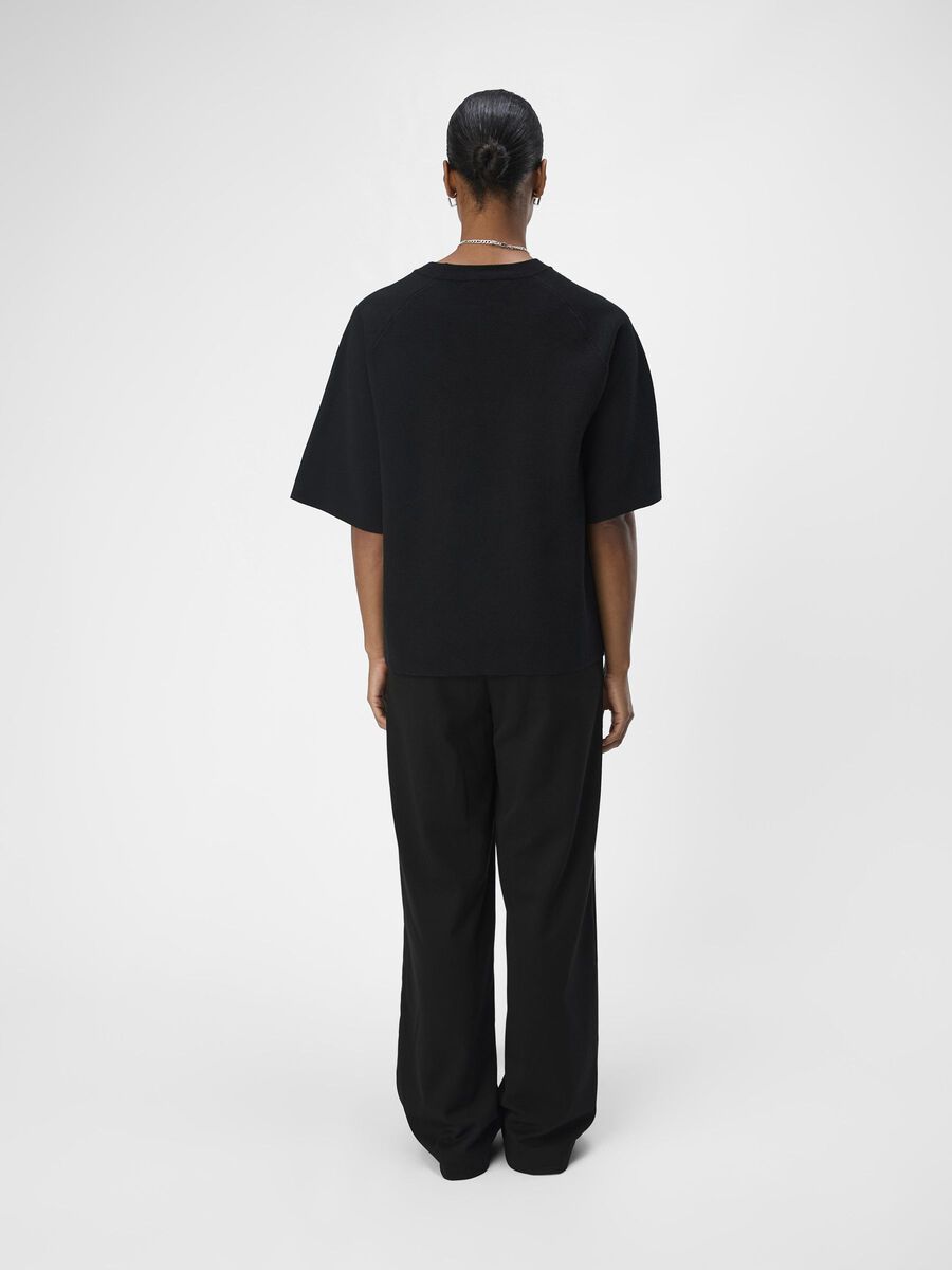 OBJECT KNITTED TOP, Black, highres - 23045103_Black_004.jpg