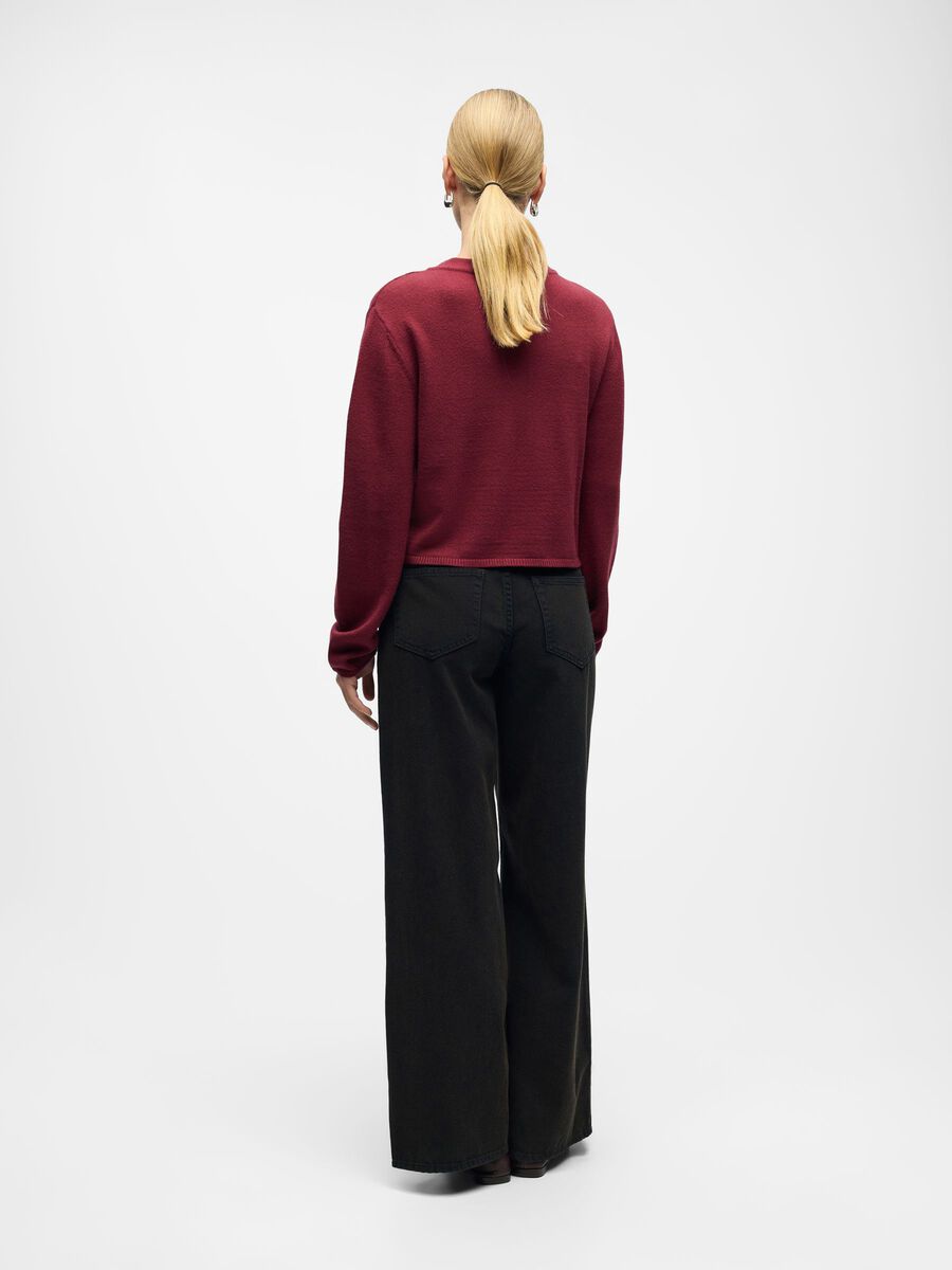 Product carousel image - CARDIGAN, Cabernet | 2