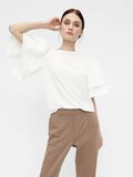 Object Collectors Item PUFF SLEEVED TOP, Bright White, highres - 23035277_BrightWhite_003.jpg