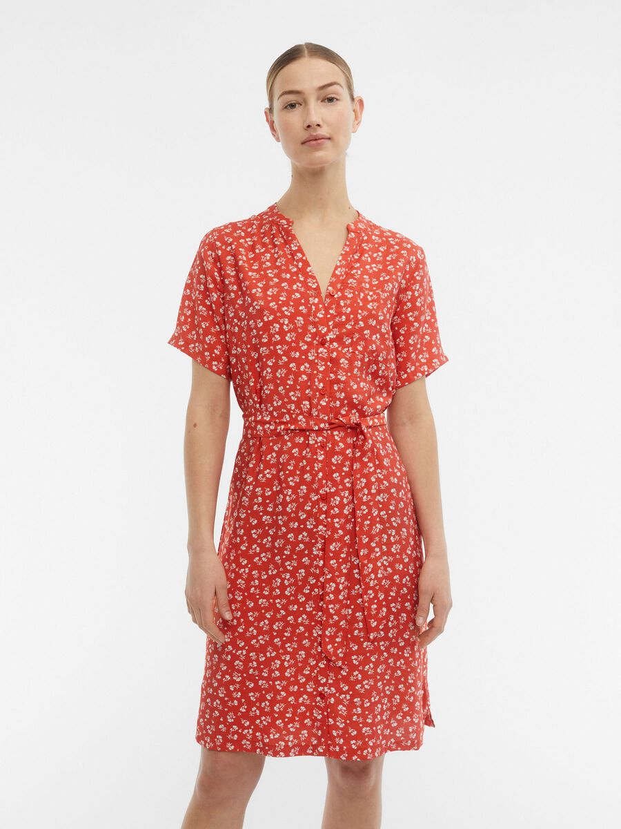 Object Collectors Item PRINTED SHIRT DRESS, Chili, highres - 23038964_Chili_967470_003.jpg