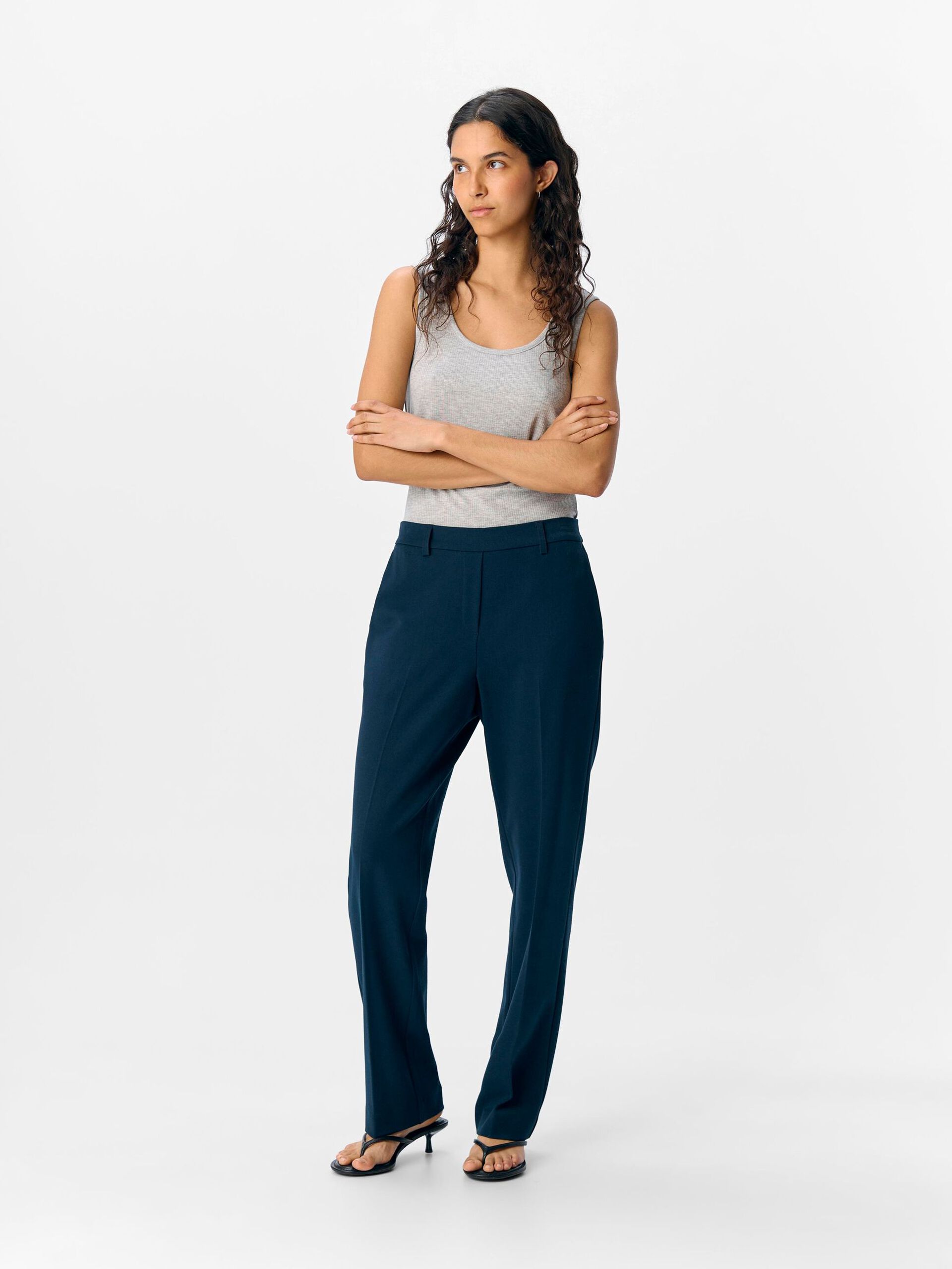 Carousel image - OBJLISA PANTALON DROIT, Sky Captain | 4