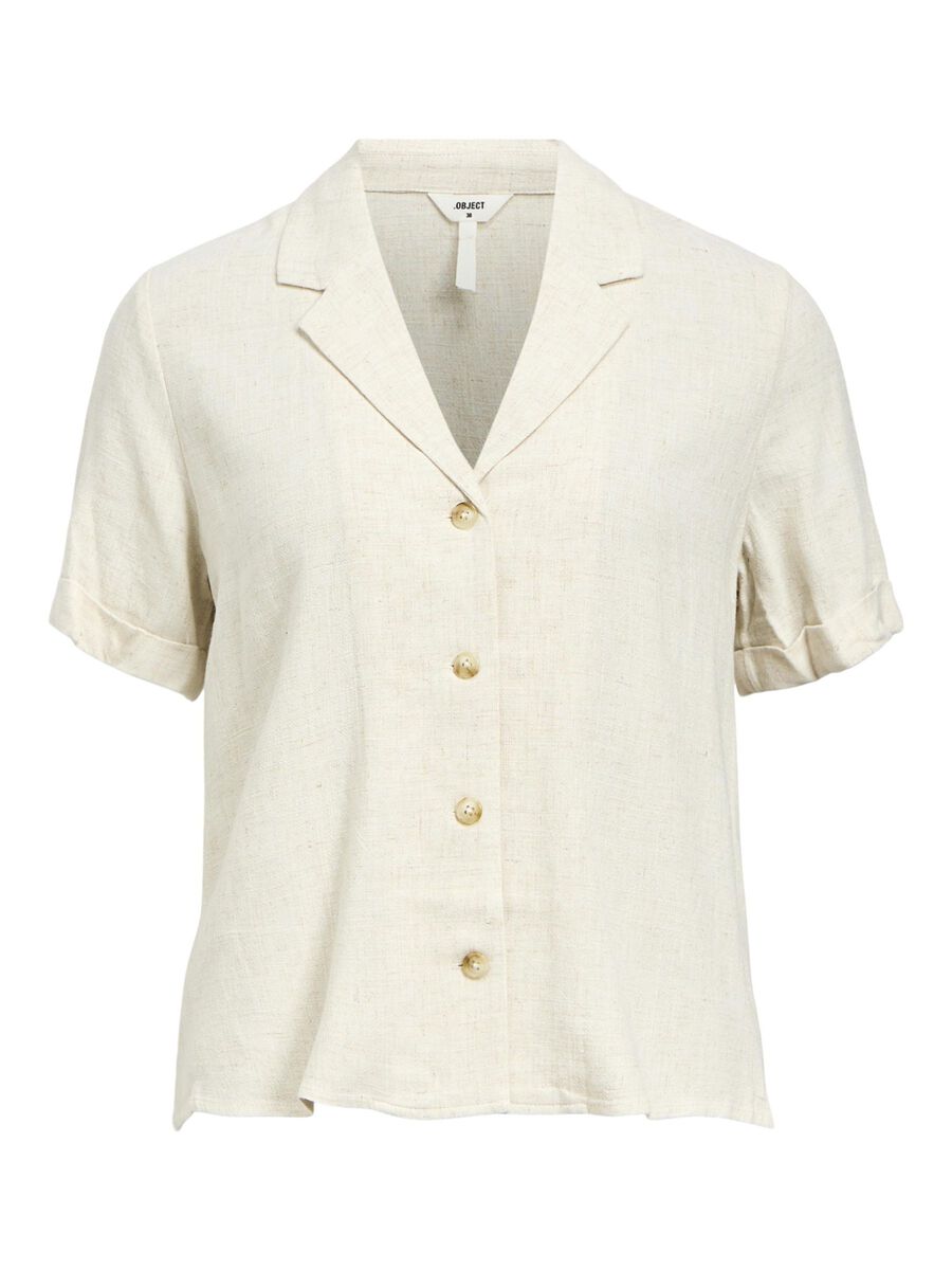 OBJECT LINEN SHIRT, Sandshell, highres - 23045709_Sandshell_001.jpg