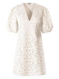 OBJECT V-NECK MINI DRESS, Cloud Dancer, highres - 23048568_CloudDancer_001.jpg