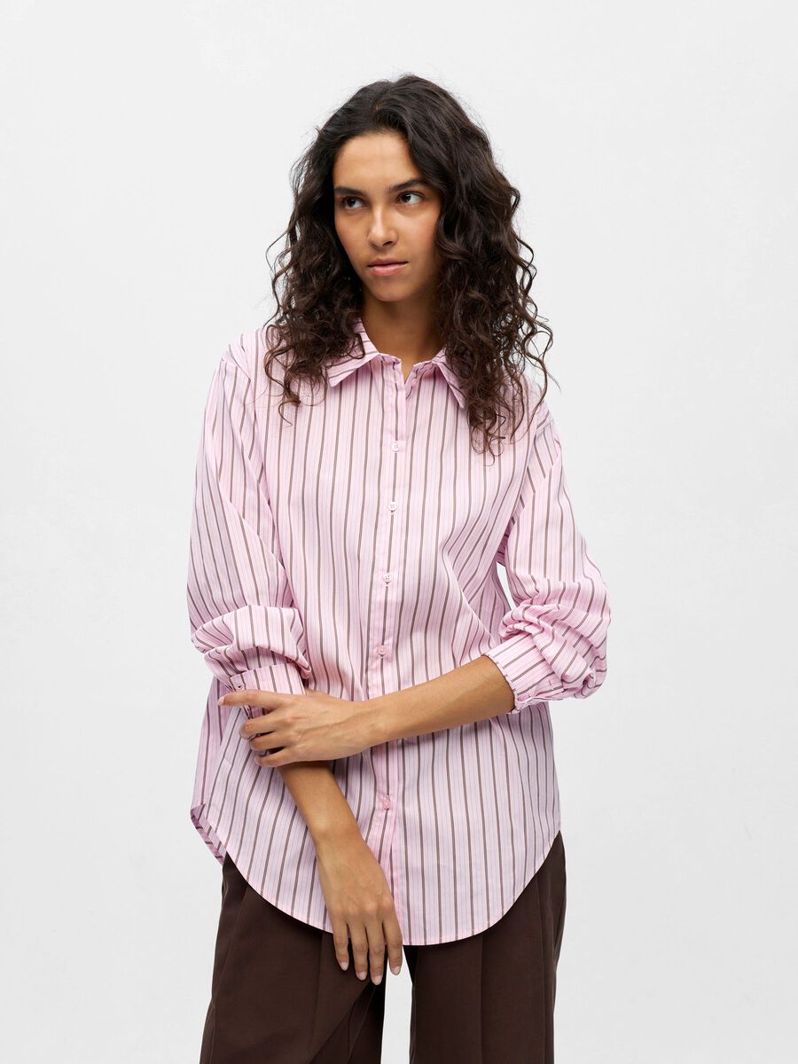Product carousel image - COUPE AMPLE CHEMISE, Pink Lady | 1