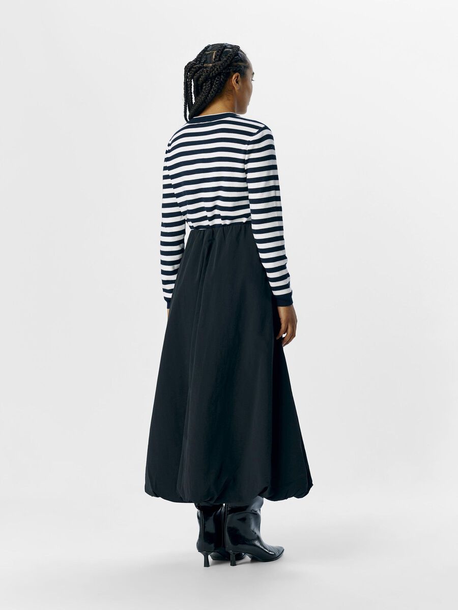 OBJECT BALLOON MAXI SKIRT, Black, highres - 23046026_Black_004.jpg