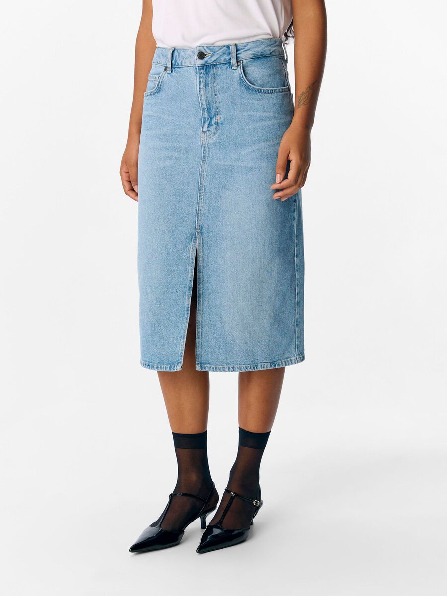 OBJECT JEANS MIDIROCK, Light Blue Denim, highres - 23044069_LightBlueDenim_1161047_003.jpg