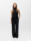 Product image thumbnail - SATIN TROUSERS, Black | 4