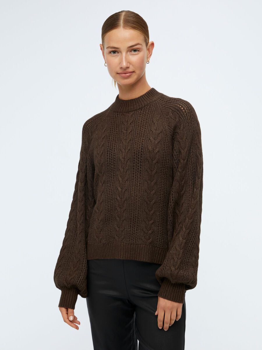 Object Collectors Item CABLE KNIT PULLOVER, Java, highres - 23040074_Java_003.jpg