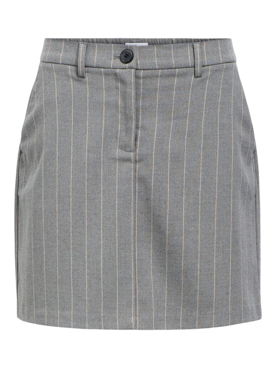 Product carousel image - MID WAIST MINI SKIRT, Medium Grey Melange | 1