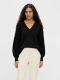 Object Collectors Item OBJMALENA KNITTED PULLOVER, Black, highres - 23035493_Black_003.jpg