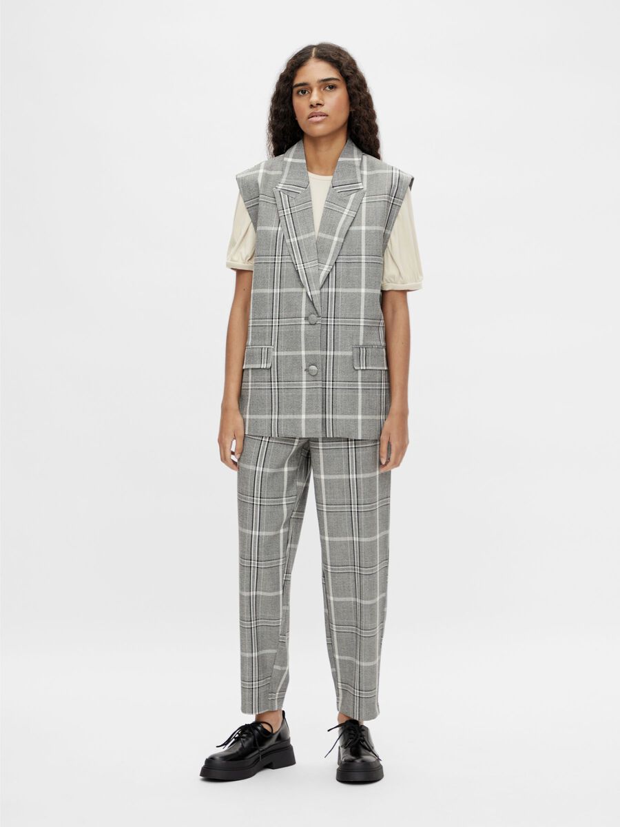 Carousel image - TERNET BUKSER, Medium Grey Melange | 3