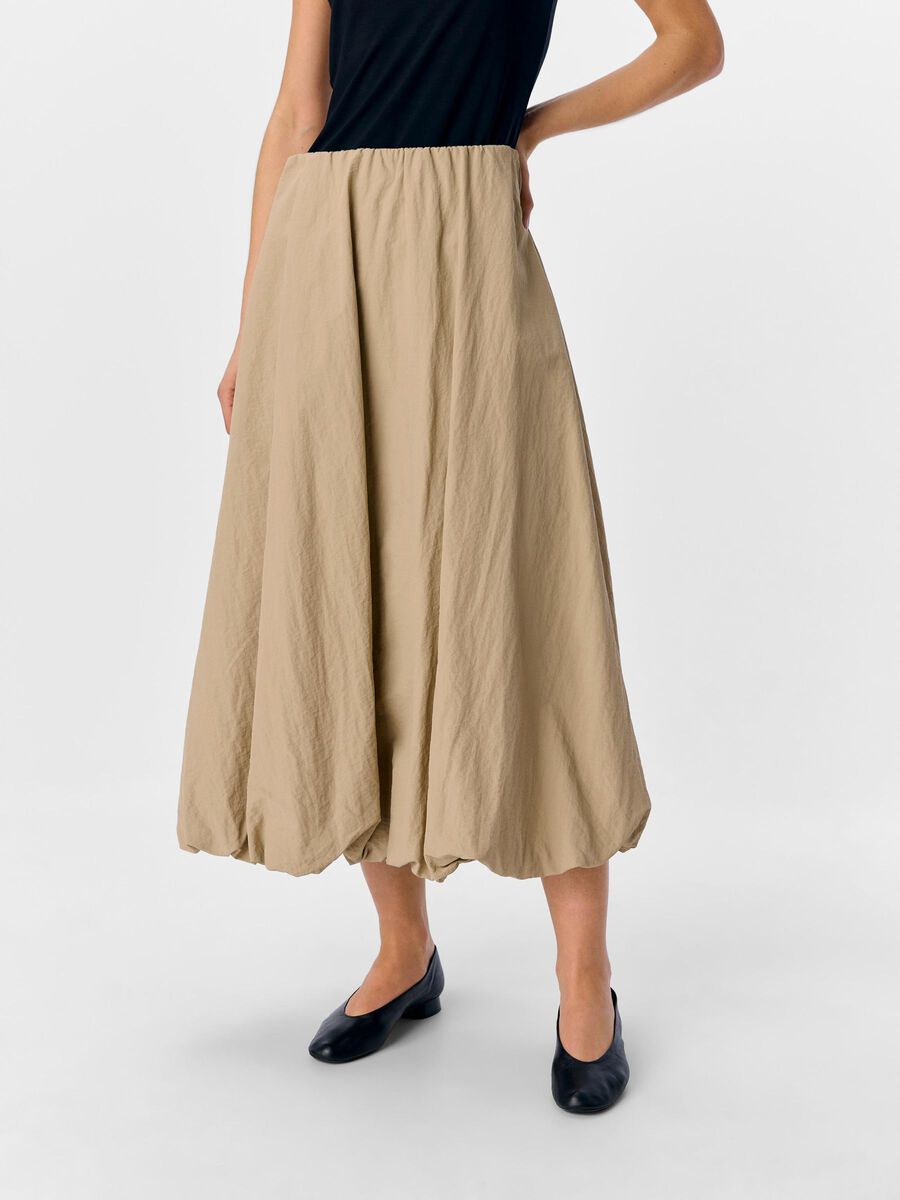OBJECT BALLOON MAXI SKIRT, Twill, highres - 23046026_Twill_003.jpg