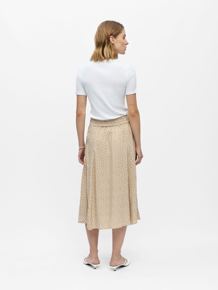 Product carousel image - PATTERNED MIDI SKIRT, Humus | 2