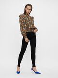 OBJECT FLORAL SMOCK TOP, Black, highres - 23036129_Black_873357_005.jpg
