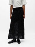 Product image thumbnail - EMBROIDERED MAXI SKIRT, Black | 2